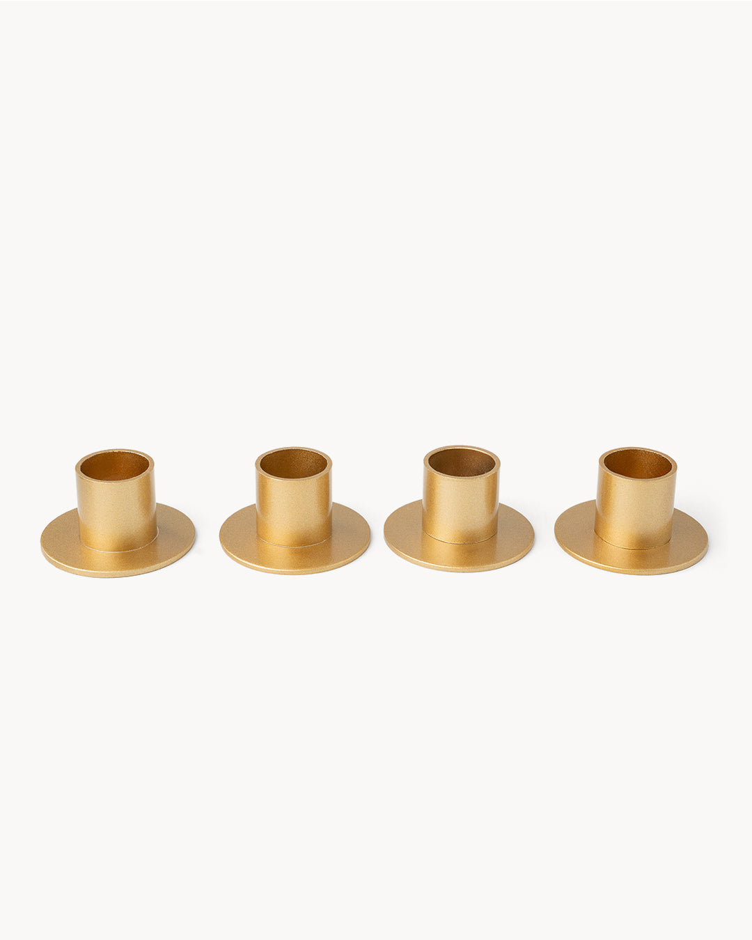 Kerzenhalter Metall 4er Set Ø 2,2 cm