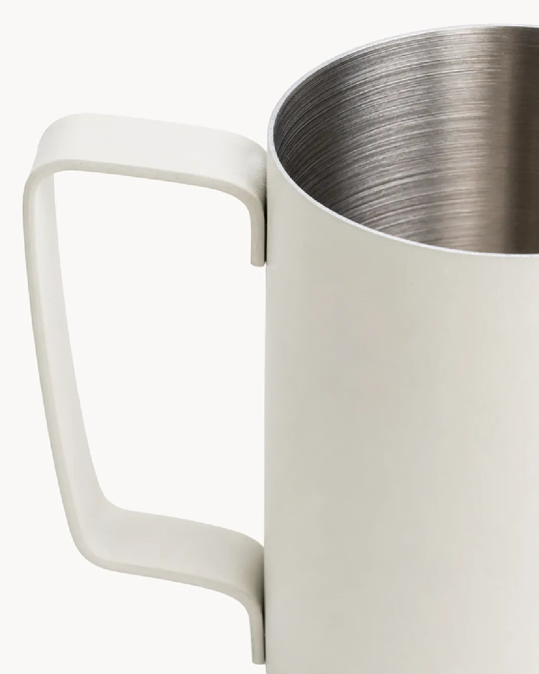 Milch und Zucker Set aus Edelstahl mit Bambus-Tablett
