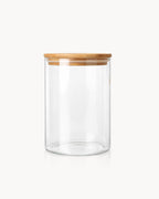Vorratsglas mit Holzdeckel 1000 ml