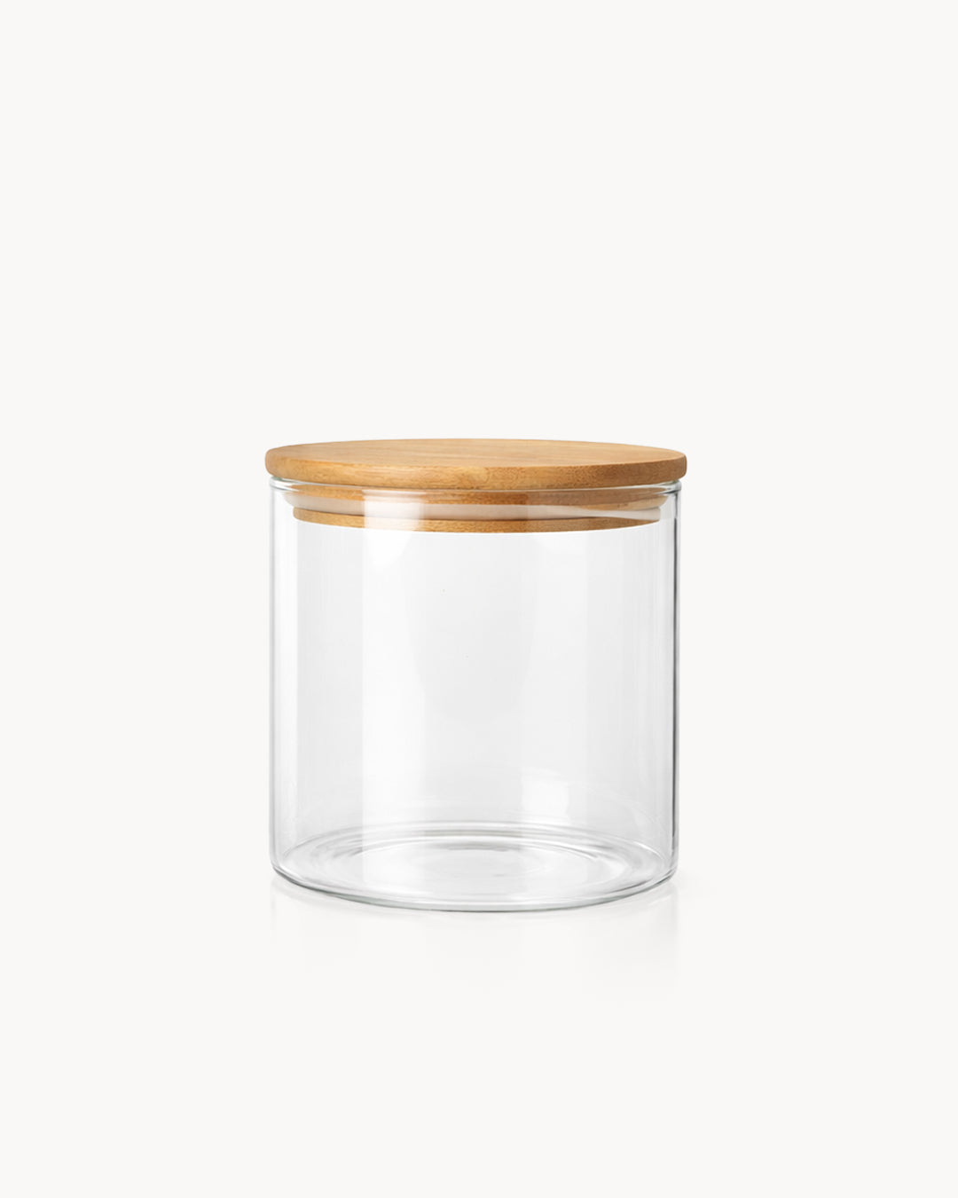 Vorratsglas mit Holzdeckel 650 ml