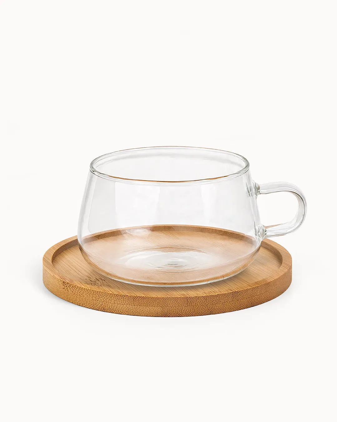 Kaffeetassen aus Glas Olea 4er Set 280 ml