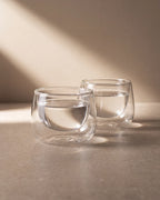 Doppelwandige Cappuccinogläser 2er Set Lagoa 180 ml