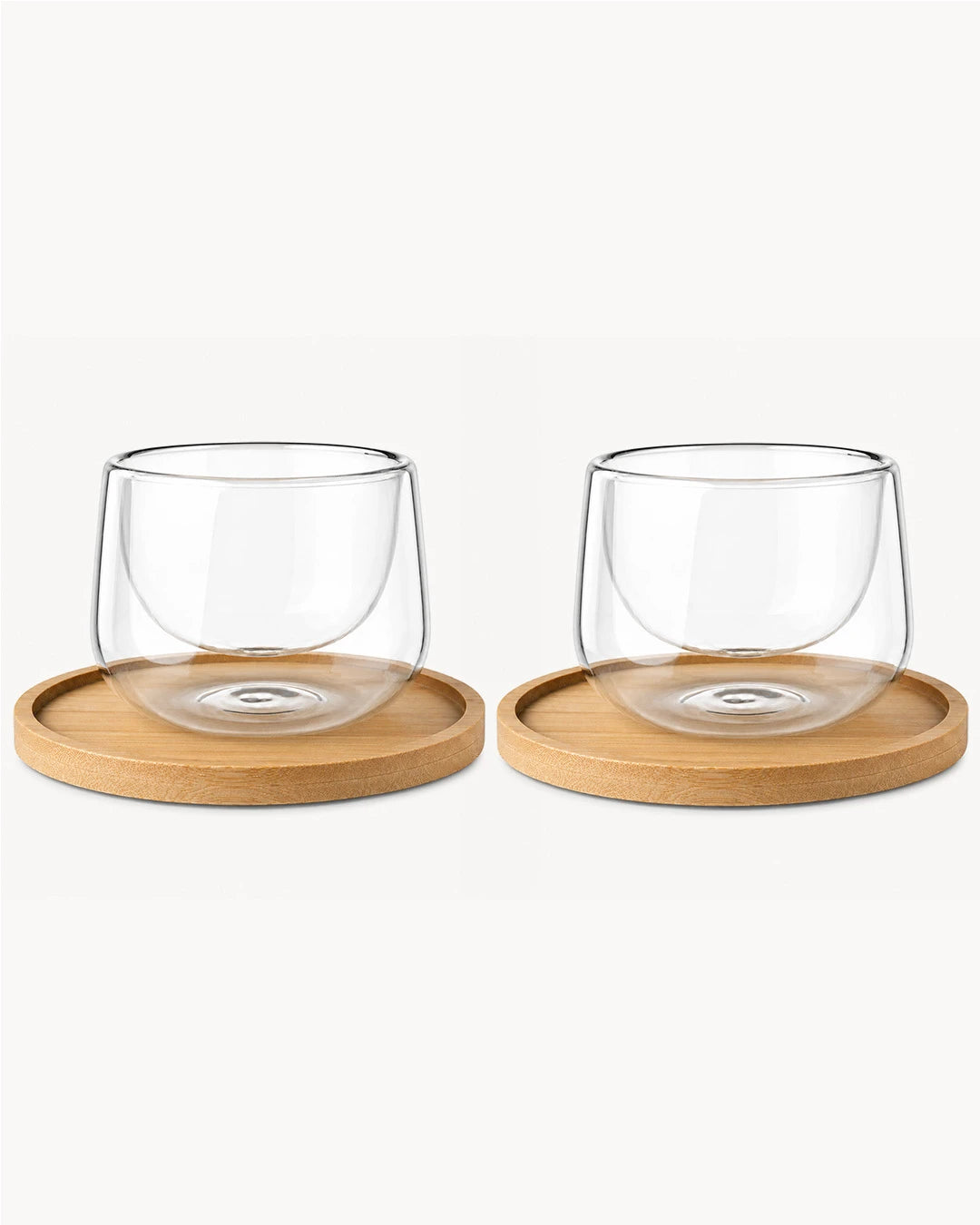 Doppelwandige Cappuccinogläser 2er Set Lagoa 180 ml