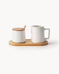 Rundum Servier Set – Teekanne mit Tassen & Milch und Zucker Set
